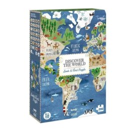 Londji World Map Puzzle - Puzzle edukacyjne mapa świafa - 7+