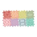 Maty sensoryczne Tęcza Pastel 8 el. ścieżka - Muffik 12 msc+