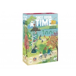Puzzle 100 elementów Pewnego razu... z grą obserwacyjną - Londji 5+