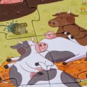Puzzle Farmtastic traktorek 36 elem. gra szukaj-znajdź - Londji 3+