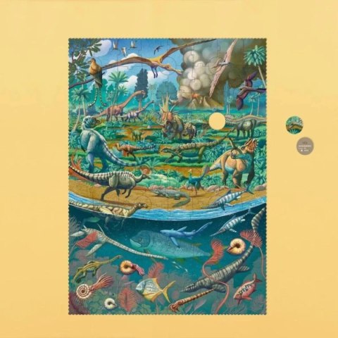 Puzzle edukacyjne Era dinozaurów 100 el. - Londji od 5 lat