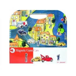 Układanka magnetyczna dla dzieci Samochody 77 el. - Egmont Toys 3+