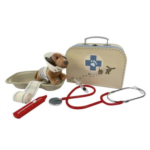 Walizka weterynarza dla dzieci z akcesoriami - Egmont Toys 3+