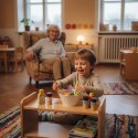 Drewniane zabawki kuchenne zestaw sałatkowy 22 el. - Kabi 3+