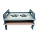 Drewniany grill BBQ z akcesoriami 35 el. - Kabi 3+