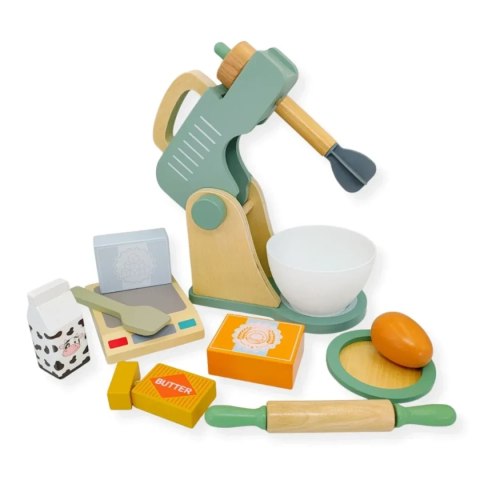 Kabi - Drewniany blender kuchenny z akcesoriami - 3+