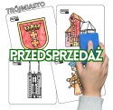 Karty suchościeralne TRÓJMIASTO zestaw 15 szt.