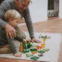 Klocki magnetyczne Dżungla 30 el. ze zwierzętami - X-Bida 3+
