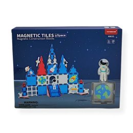 Klocki magnetyczne Kosmos 39 el. z astronautami - X-Bida 3+