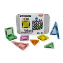 Klocki magnetyczne Mini 30 el. w puszce - Magnetic Mini Tiles 3+