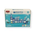 Klocki magnetyczne Ocean przezroczyste 40 el. - X-Bida 3+