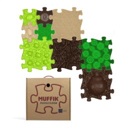 Muffik Barwy Natury - zestaw 9 mat sensorycznych 12 msc+