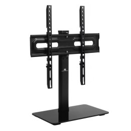 Stojak do TV Maclean MC-132, uniwersalny, na szafkę RTV, podstawka, max.35 kg, obrót 20 stopnii, dla TV 32-55