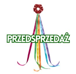 Wstążki do tańca 75 cm na rękę z opaską czerwoną 1 szt.