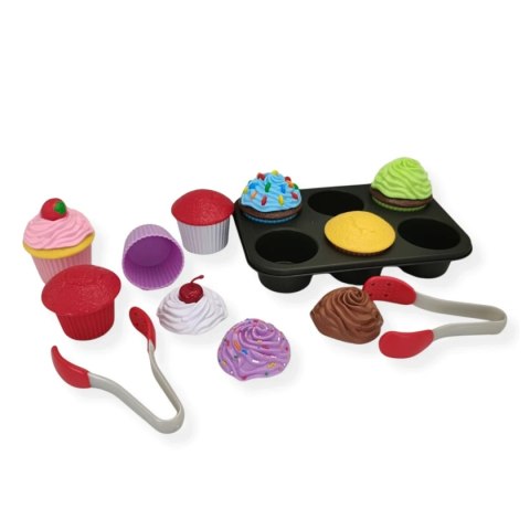 Zabawki magnetyczne dla dzieci - babeczki 25 el. Popular Playthings 3+