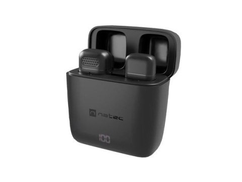 Mikrofon Natec Hopper krawatowy bezprzewodowy USB-C