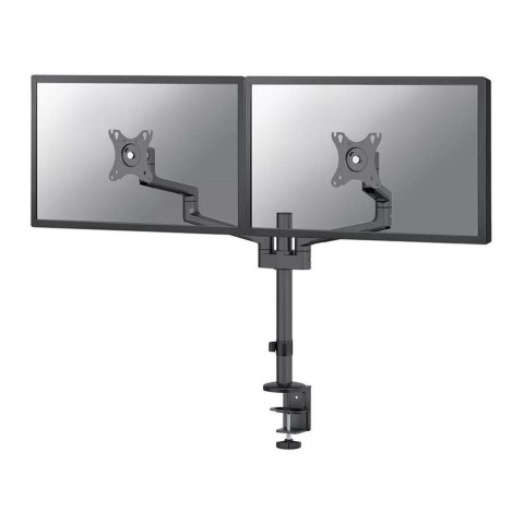 Uchwyt biurkowy na dwa monitory Neomounts DS60-425BL2 17"-27" max. 2x8kg max. VESA 100x100