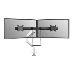 Uchwyt biurkowy na dwa monitory Neomounts DS75S-950WH2 17