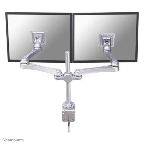 Uchwyt do ekranów Neomounts FPMA-D930D biurkowy 10"-30" max VESA 100x100 max 7 kg Silver