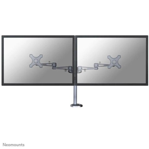 Uchwyt do ekranów Neomounts FPMA-D935DG biurkowy 10"-27" max VESA 100x100 max 6 kg Silver