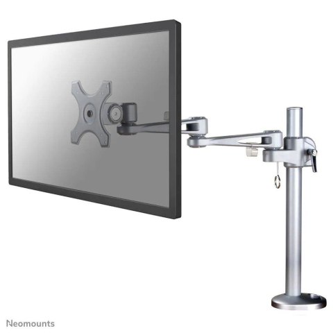 Uchwyt do ekranów Neomounts FPMA-D935G biurkowy 10"-30" max VESA 100x100 max 12 kg Silver