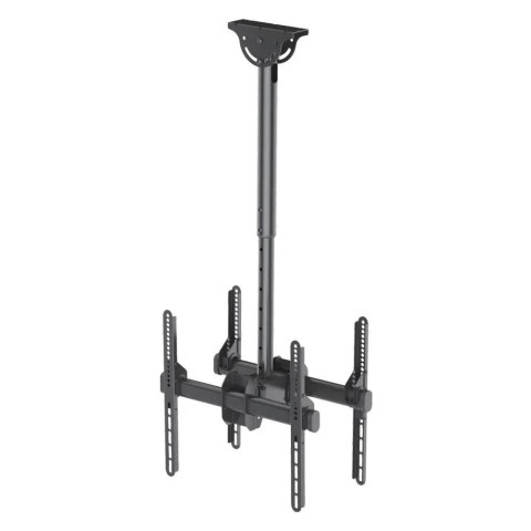 Uchwyt sufitowy Neomounts NM-C440DBLACK do podwójnych ekranów 32"-60" (tył do tyłu) max 45 kg max VESA 400x400 Czarny
