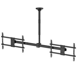 Uchwyt sufitowy dla dwóch TV Maclean MC-111 B, max. obciążenie 2x40kg, 34-60