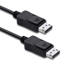 Kabel DisplayPort v1.3 Qoltec męski / DisplayPort v1.3 męski | 5Kx3K | 1m
