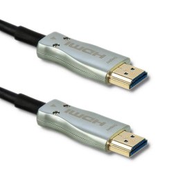 Kabel HDMI v.2.0 Qoltec High speed | 4K | 60Hz | AOC | GOLD | 30m