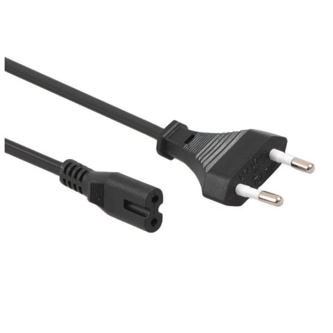 Kabel zasilający ósemka Maclean MCTV-809 2 pin 1,5m wtyk EU