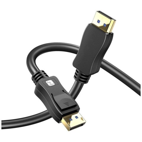Kabel DisplayPort Techly 2.1 4K*120Hz 5m 54G czarny