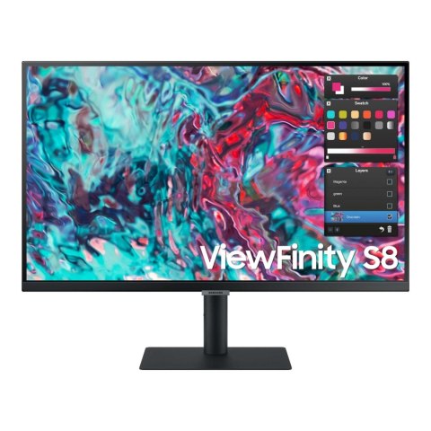 Monitor Samsung 27" Viewfinity S80TB LS27B800TGUXEN IPS 4K UHD 60Hz 2xHDMI HUB RJ45 głośniki