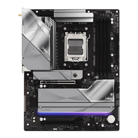 Płyta ASRock X870 LIVEMIXER WIFI /AMD X870/DDR5/SATA3/M.2/USB4/WiFi/BT/PCIe5.0/AM5/ATX