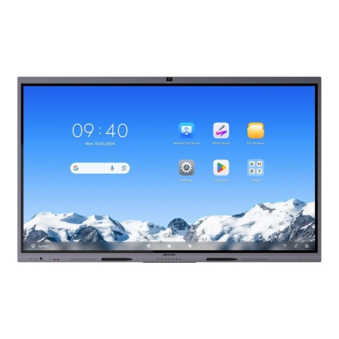 Monitor interaktywny HikVision DS-D5C65RB/B2L 65 CALI seria SELECT z wbudowaną kamerą