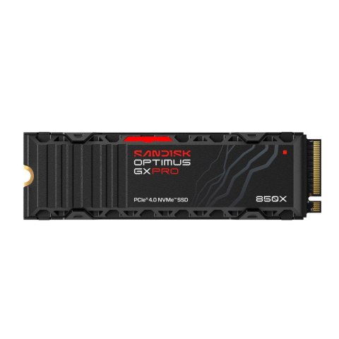 Dysk SSD SanDisk Optimus™ GX PRO 850X 8TB M.2 2280 PCIe 4.0 x4 NVMe 1.4 (7200/6600 MB/s) z radiatorem