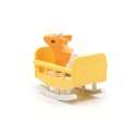 Figurki magnetyczne 3D Half Toys - Rodzina safari Impala i Gnu