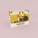 Figurki magnetyczne 3D Half Toys - Rodzina safari Impala i Gnu