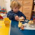 Figurki magnetyczne 3D safari Lew i Słoń - Half Toys 3+