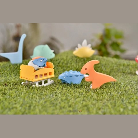 Figurki magnetyczne dinozaury 3D Ankylo i Para - Half Toys 3+