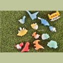 Figurki magnetyczne dinozaury 3D Ankylo i Para - Half Toys 3+