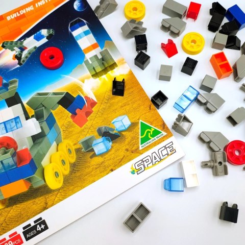 Klocki konstrukcyjne Little Architect Space 383 el. - 4+