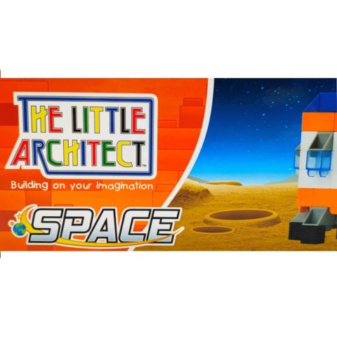 Klocki konstrukcyjne Little Architect Space 383 el. - 4+