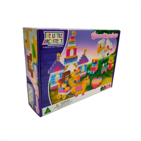 Klocki konstrukcyjne Little Architect Unicorn 370 el. 4+