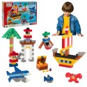 Klocki konstrukcyjne Pirates 335 el. - Little Architect 4+
