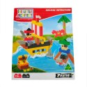 Klocki konstrukcyjne Pirates 335 el. - Little Architect 4+