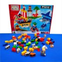 Klocki konstrukcyjne Pirates 335 el. - Little Architect 4+