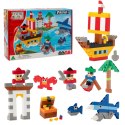 Klocki konstrukcyjne Pirates 335 el. - Little Architect 4+