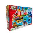Klocki konstrukcyjne Pirates 335 el. - Little Architect 4+