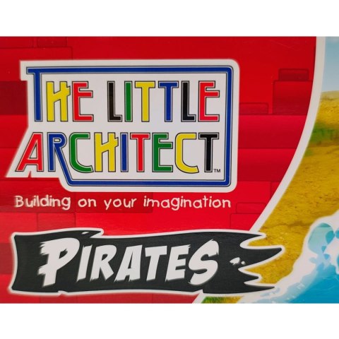Klocki konstrukcyjne Pirates 335 el. - Little Architect 4+