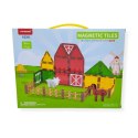 Klocki magnetyczne farma 26 el. - Magnetic Tiles 3+